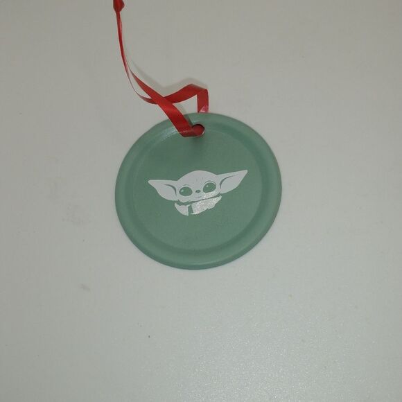 Hand Crafted Christmas Ornament Alien Metal - Picture 8 of 11